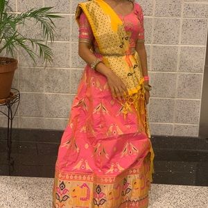 Indian chaniya choli 3 pc. Size small